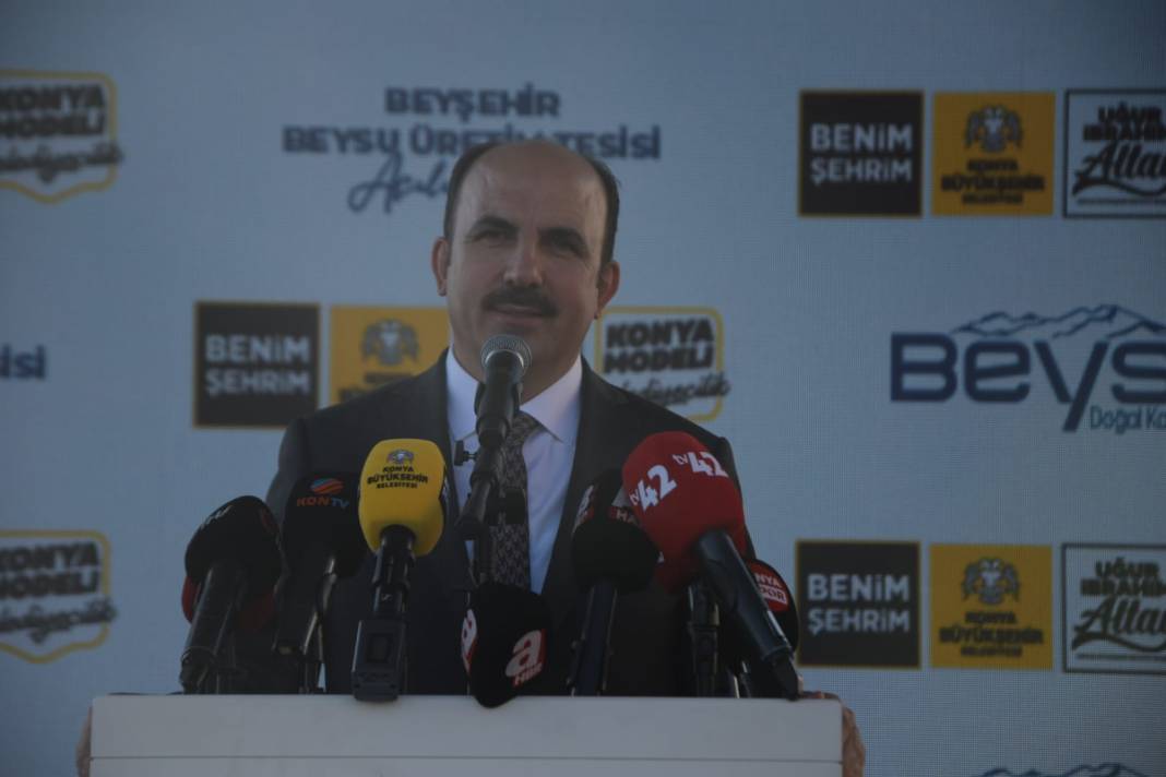 Konya’da açılan bu tesis Türkiye’ye su hizmeti verecek 7